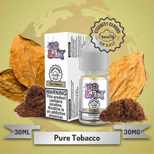 Pure Tobacco Dr. Salt Jeddah Vape Tobacco Saltnic Ejuice Jeddah